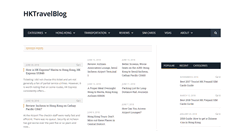Desktop Screenshot of hktravelblog.com